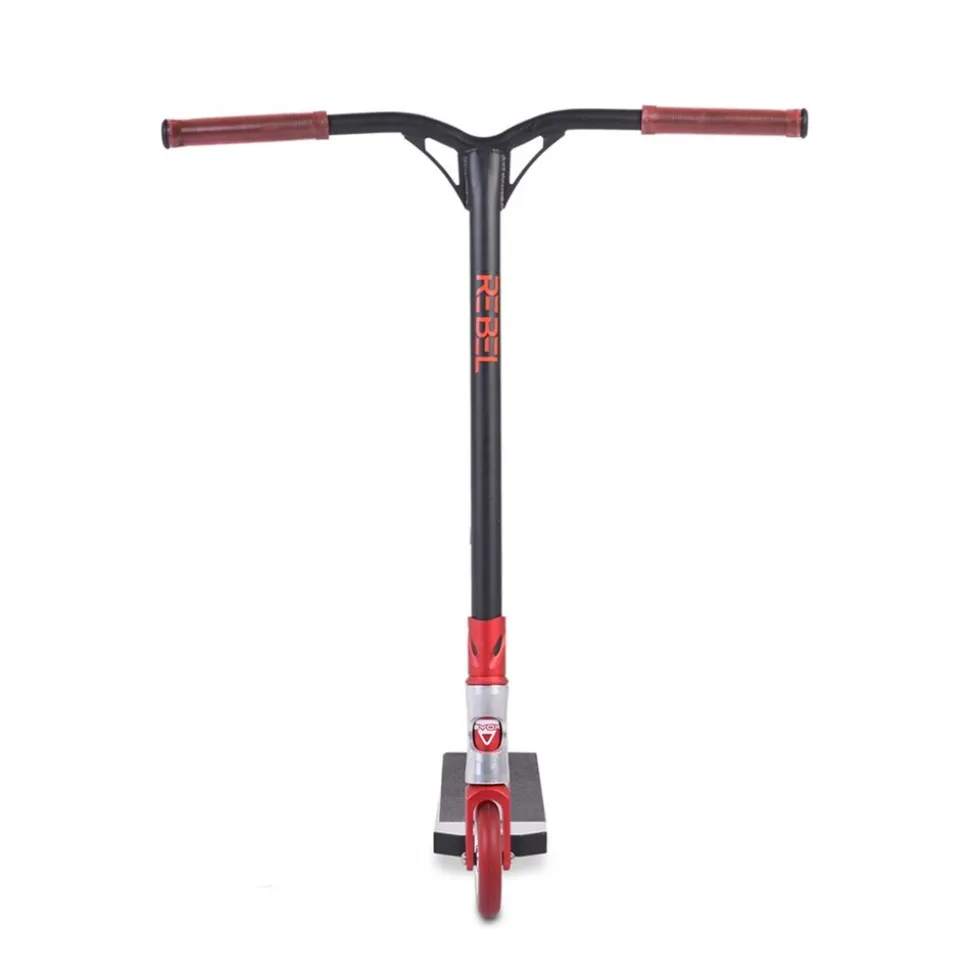 Byox Kinderroller Rebel, Aluminium, ABEC-9 Lager, Stahllenker, PU Räder, Bremse rot