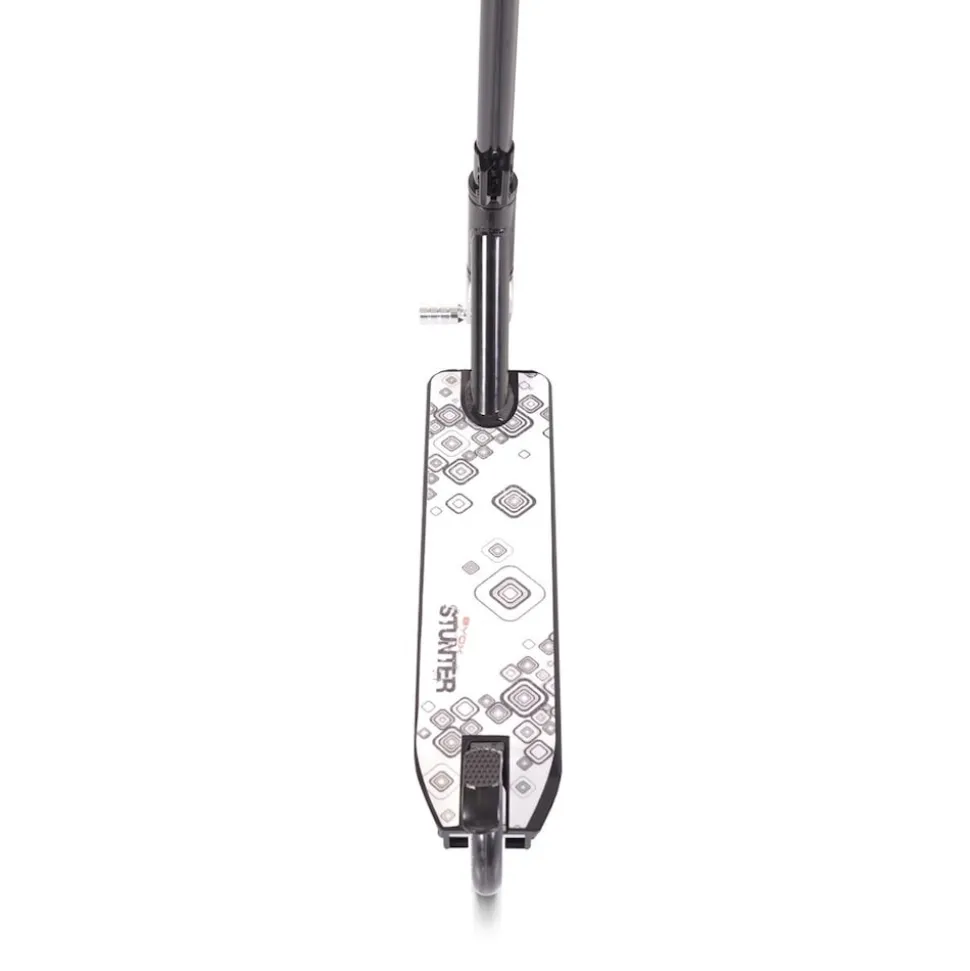 Byox Kinderroller Stunter Aluminium PU Räder ABEC-9 Lenker 360° drehbar Bremse schwarz