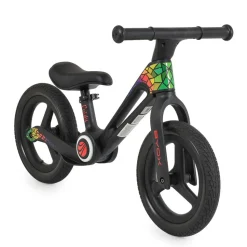 Byox Laufrad Foldy 12 Zoll, PU-Reifen, klappbar, verstellbarer Sitz, bis 35 kg schwarz