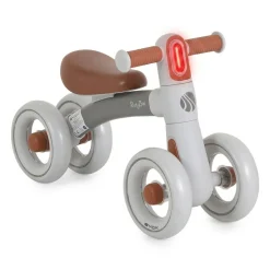 Byox Laufrad RollyBoo 10 Zoll EVA-Reifen Stoßdämpfer Beleuchtung 4 Räder braun