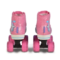 Byox Rollschuhe Alicorn, ABEC-5, Glitzersteinchen, PU-Räder, Größe XL 38 - 39