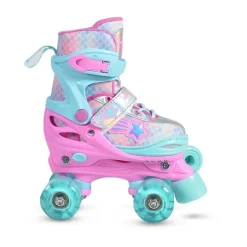 Byox Rollschuhe Ariel, leuchtende PU-Rollen, ABEC-5 Lager, Größe L (38-41)