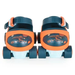 Byox Rollschuhe Scooper Skates Bremse vier Räder Kunststoffrollen ab 3 Jahren blau