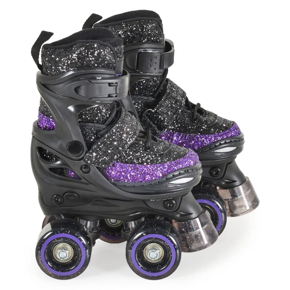 Byox Rollschuhe Sparkle, PU-Räder, verschiedene Größen, ABEC-5-Lager, PU-Bremse L (Gr. 38-41)