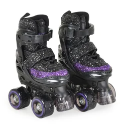 Byox Rollschuhe Sparkle, PU-Räder, verschiedene Größen, ABEC-5-Lager, PU-Bremse L (Gr. 38-41)