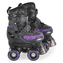 Byox Rollschuhe Sparkle, PU-Räder, verschiedene Größen, ABEC-5-Lager, PU-Bremse L (Gr. 38-41)