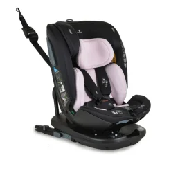 Cangaroo Kindersitz Gravity i-Size (40-150cm) Sitz drehbar, Kopfstütze, Isofix rosa