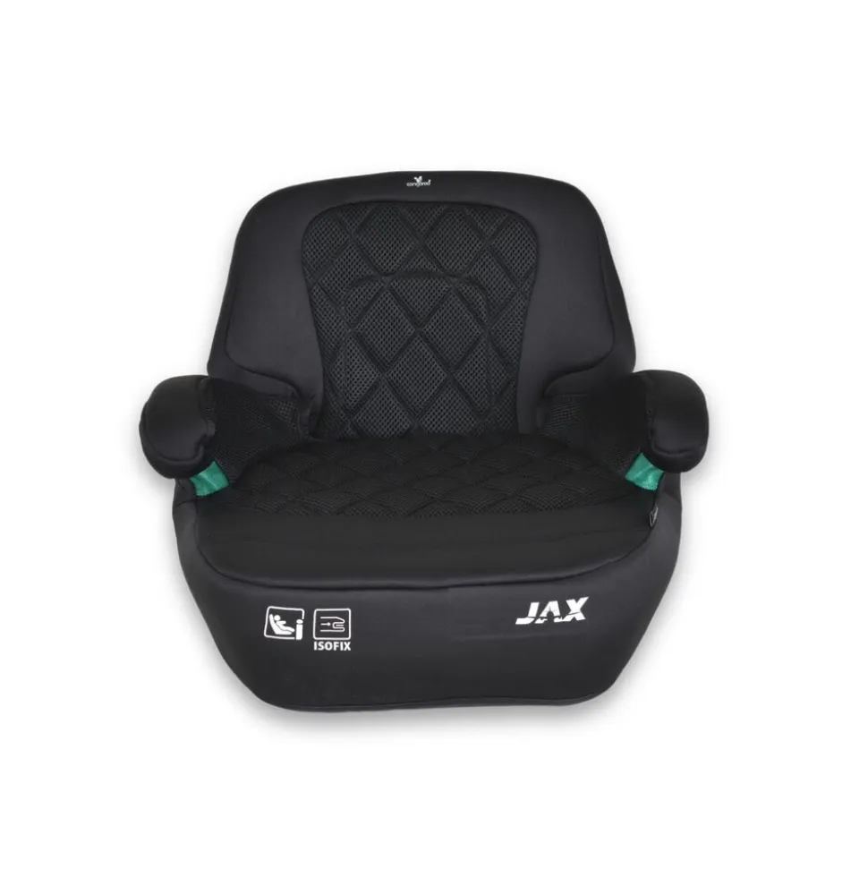 Cangaroo Kindersitz Sitzerhöhung Jax i-Size 125-150cm Gruppe 3 Isofix Top Tether schwarz