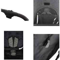 Cangaroo Kinderwagen Buggy easy Fold Alu Sonnendach verstellbar, faltbar, Korb grün