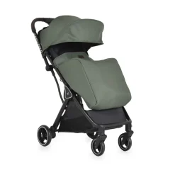 Cangaroo Kinderwagen Buggy easy Fold Alu Sonnendach verstellbar, faltbar, Korb grün