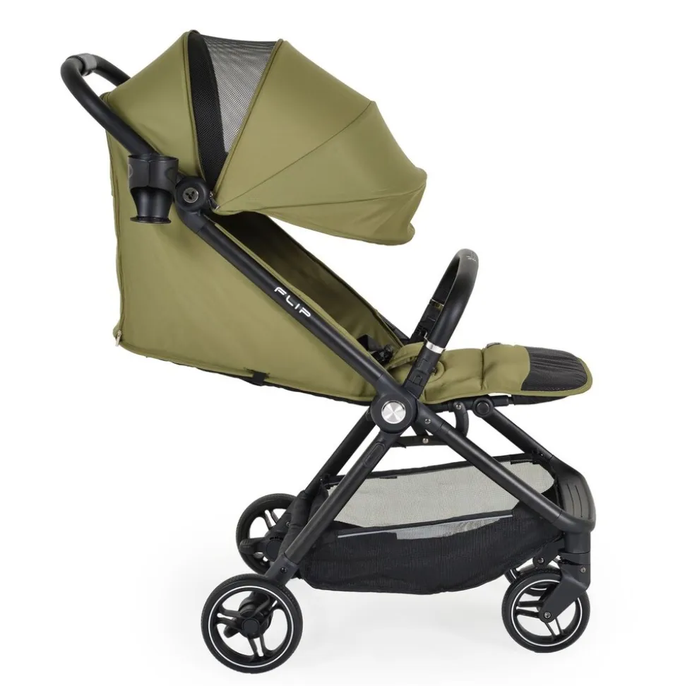 Cangaroo Kinderwagen, Sommerbuggy Flip klappbar Getränkehalter Korb Stoßdämpfer grün