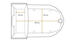 Cargo Einlegeplatte Einsitzer