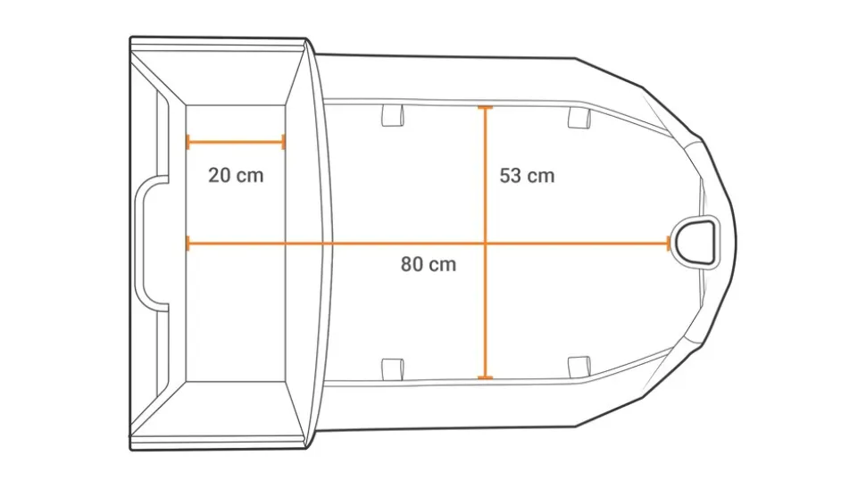 Cargo Einlegeplatte Zweisitzer