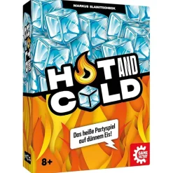 Carletto 646296 - Game Factory - Hot and Cold, das heiße Partyspiel auf dünnem Eis
