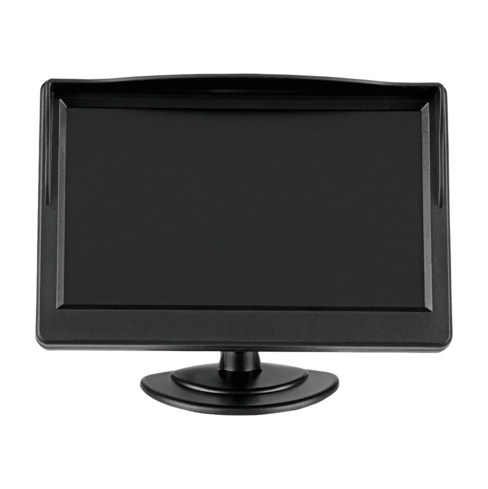 CARMATRIX Digitales HD Funk Rückfahrsystem 5" Monitor Nummernschild 170° Distanzlinien