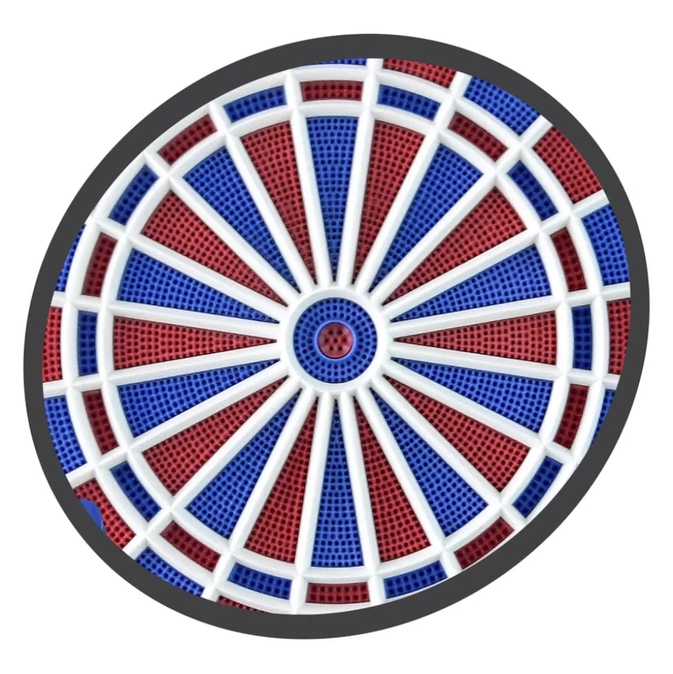 CARROMCO ELEKTRONIK DARTBOARD STRIKER-401, MIT ADAPTER, 2-LOCH ABSTAND