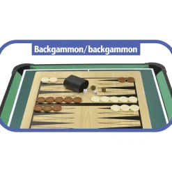Carromco MULTIFUNKTIONSTISCH MULTIFUN-XT, 14in1, TELESCOPSTANGEN