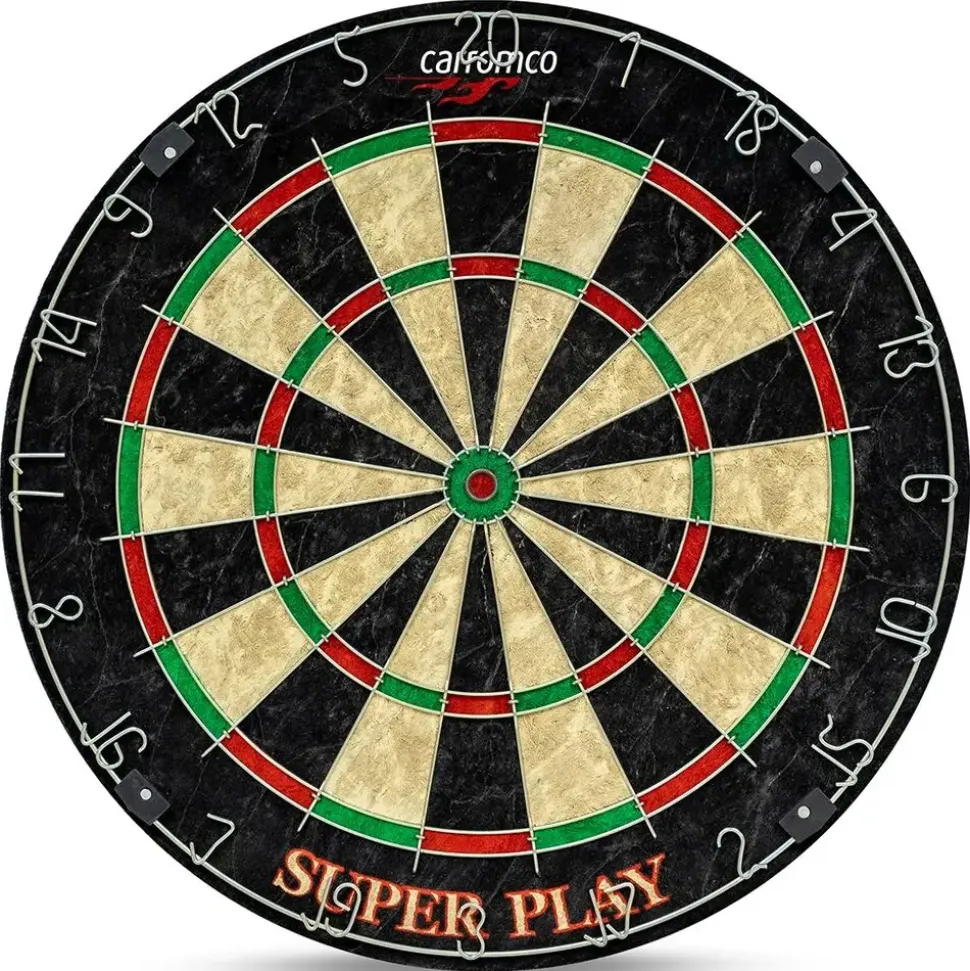 CARROMCO Steeldartboard Superplay, Bristle