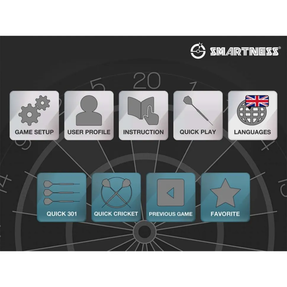 Carromco Turbo Charger 4.0 Smart Connect Dartboard