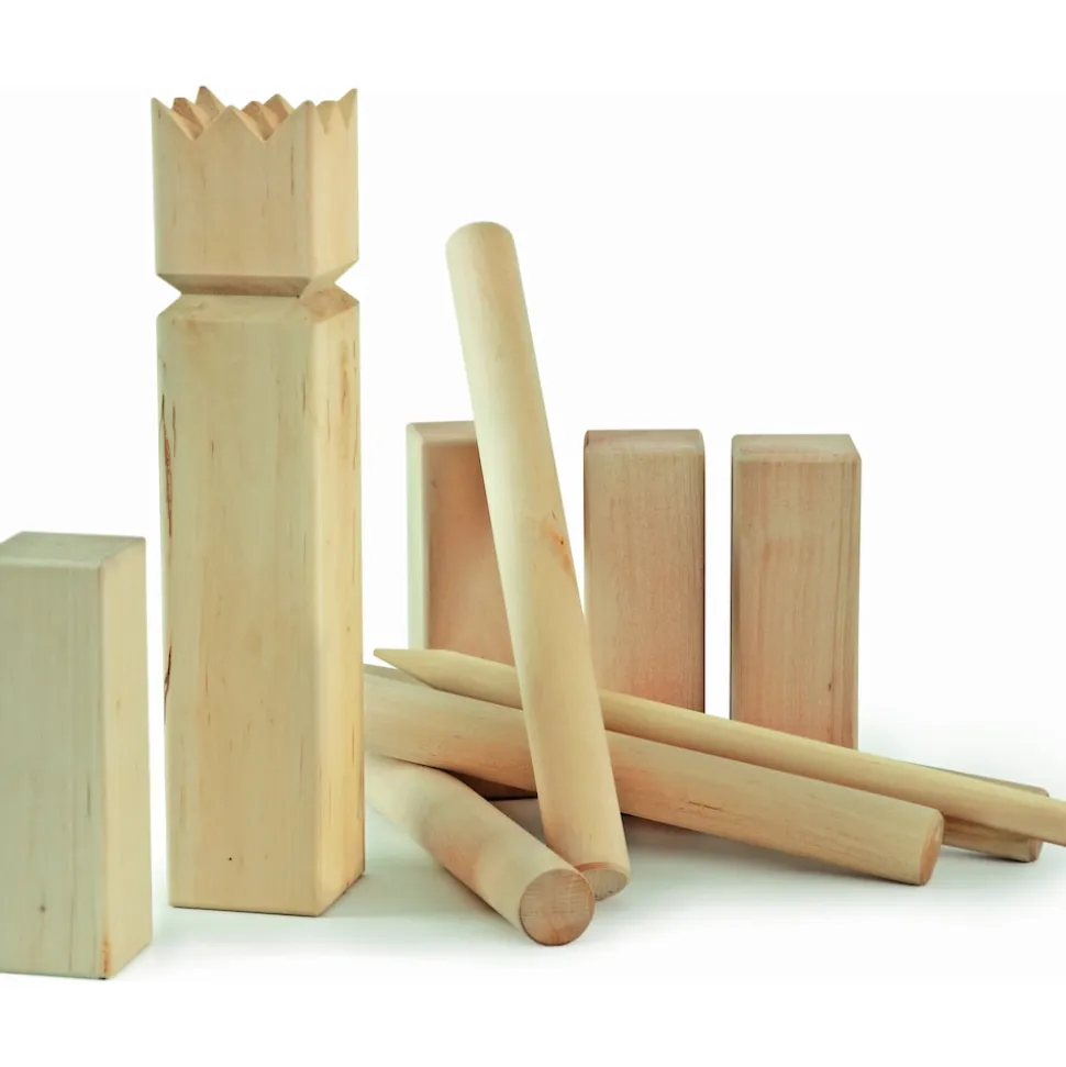 Carromco Wikinger Schach Basic, Birkenholz