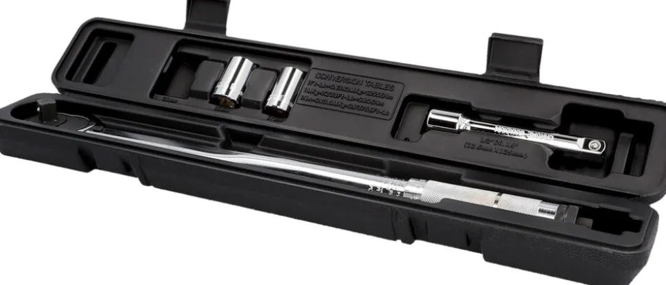 Cartrend Drehmomentschlüssel 40-210 Nm mit Zubehör