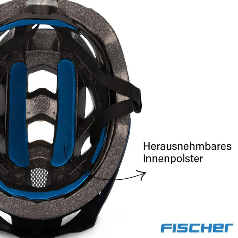 Cartrend Fahrradhelm Urban Montis blau. S/M