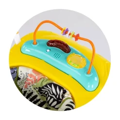 Chipolino Hopser Jumpy Car Musik Licht Hängespielzeug Musikpanel verstellbar gelb