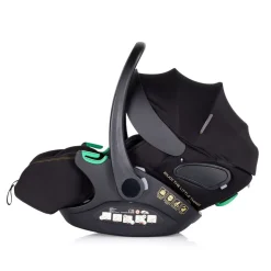 Chipolino i-Size Babyschale Winner (40-87cm) Gruppe 0+, Kopfstütze verstellbar schwarz