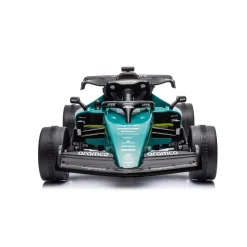 Chipolino Kinder Elektroauto Aston Martin Fernbedienung Federung LED-Lichter MP3 grün