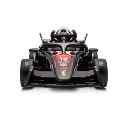 Chipolino Kinder Elektroauto Rennwagen Formel E Porsche Fernbedienung Hupe Musik schwarz