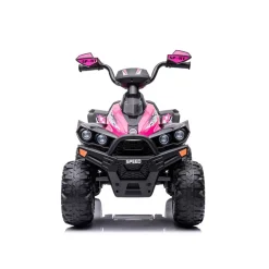 Chipolino Kinder Elektroquad ATV Speed Licht Musik 2 Motoren Fußpedal bis 35 kg rosa