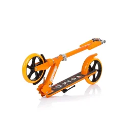 Chipolino Kinderroller Omega PU Räder ABEC-7 Lager verstellbar faltbar Bremse orange