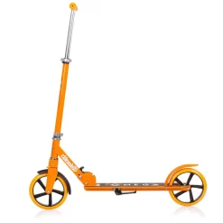 Chipolino Kinderroller Omega PU Räder ABEC-7 Lager verstellbar faltbar Bremse orange
