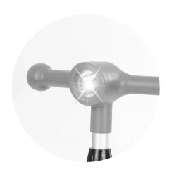 Chipolino Kinderroller Orbit 3 LED-Räder Bremse Lenker höhenverstellbar klappbar blau