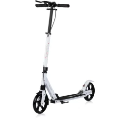 Chipolino Kinderroller Rider PU-Räder klappbar Stoßdämpfer höhenverstellbar weiß