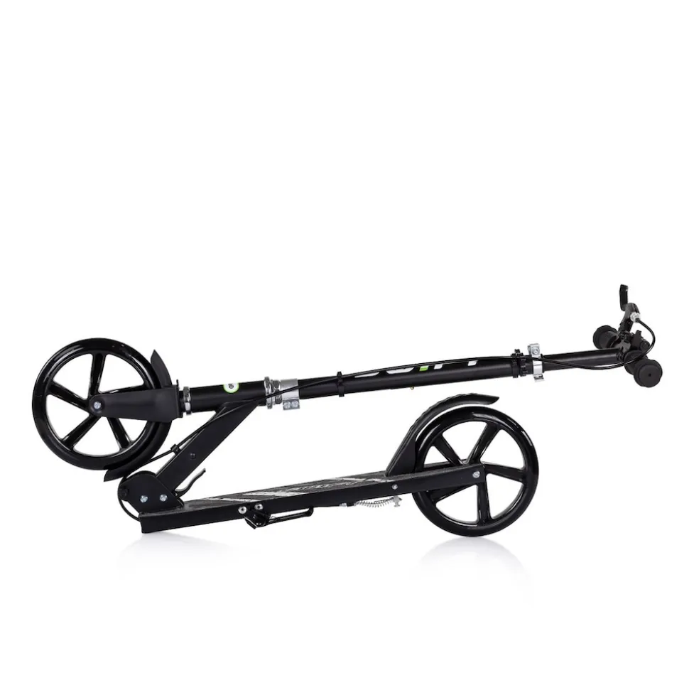 Chipolino Kinderroller Swift klappbar Anti-Rutsch-Griffe Hinterradbremse ABEC-7 schwarz