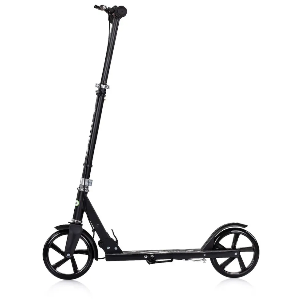 Chipolino Kinderroller Swift klappbar Anti-Rutsch-Griffe Hinterradbremse ABEC-7 schwarz