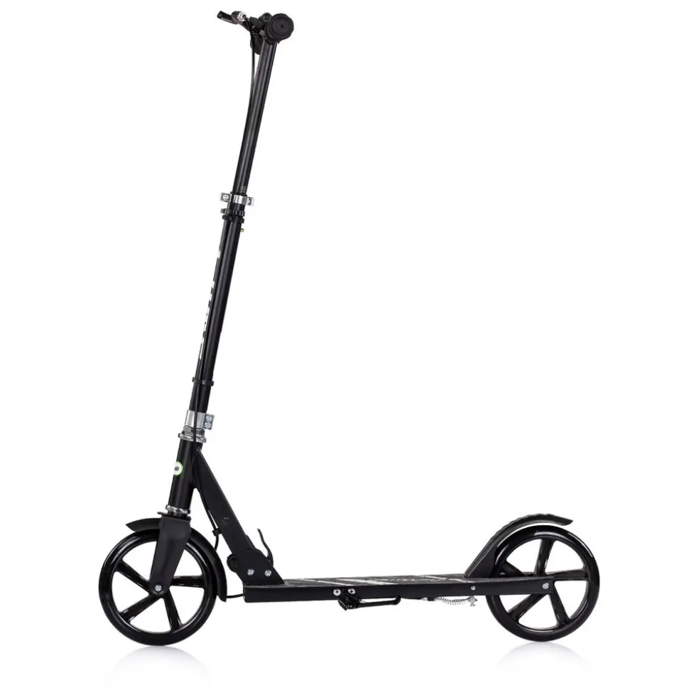 Chipolino Kinderroller Swift klappbar Anti-Rutsch-Griffe Hinterradbremse ABEC-7 schwarz