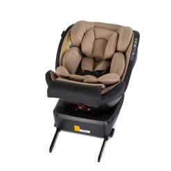 Chipolino Kindersitz Hypnotic Plus i-Size (40-150cm) Stützfuß Isofix Kopfstütze beige