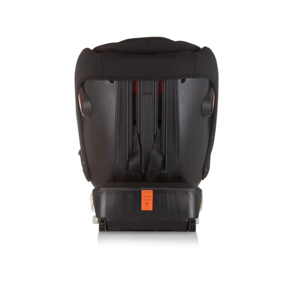 Chipolino Kindersitz Tourino i-Size (40-150cm) Isofix, höhenverstellbar, drehbar schwarz/grau