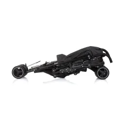 Chipolino Kinderwagen Milano Buggy bis 22 kg, Rückenlehne verstellbar, faltbar schwarz