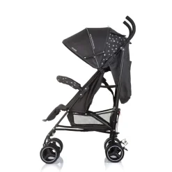 Chipolino Kinderwagen Milano Buggy bis 22 kg, Rückenlehne verstellbar, faltbar schwarz