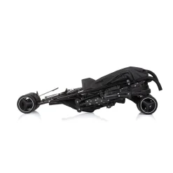 Chipolino Kinderwagen Milano Buggy bis 22 kg, Rückenlehne verstellbar, faltbar schwarz