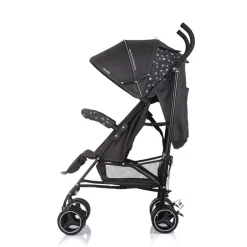 Chipolino Kinderwagen Milano Buggy bis 22 kg, Rückenlehne verstellbar, faltbar schwarz
