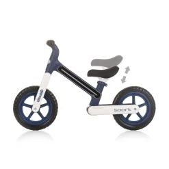 Chipolino Laufrad Spark 12 Zoll Lichteffekte höhenverstellbar rutschfeste Griffe blau
