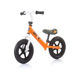 Chipolino Laufrad Speed 12 Zoll, Gummigriff, Lenkstange Sitz höhenverstellbar orange