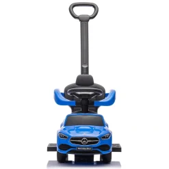 Chipolino Rutschauto Mercedes Benz C-Klasse Stauraum Fußstütze Schiebegriff Hupe blau
