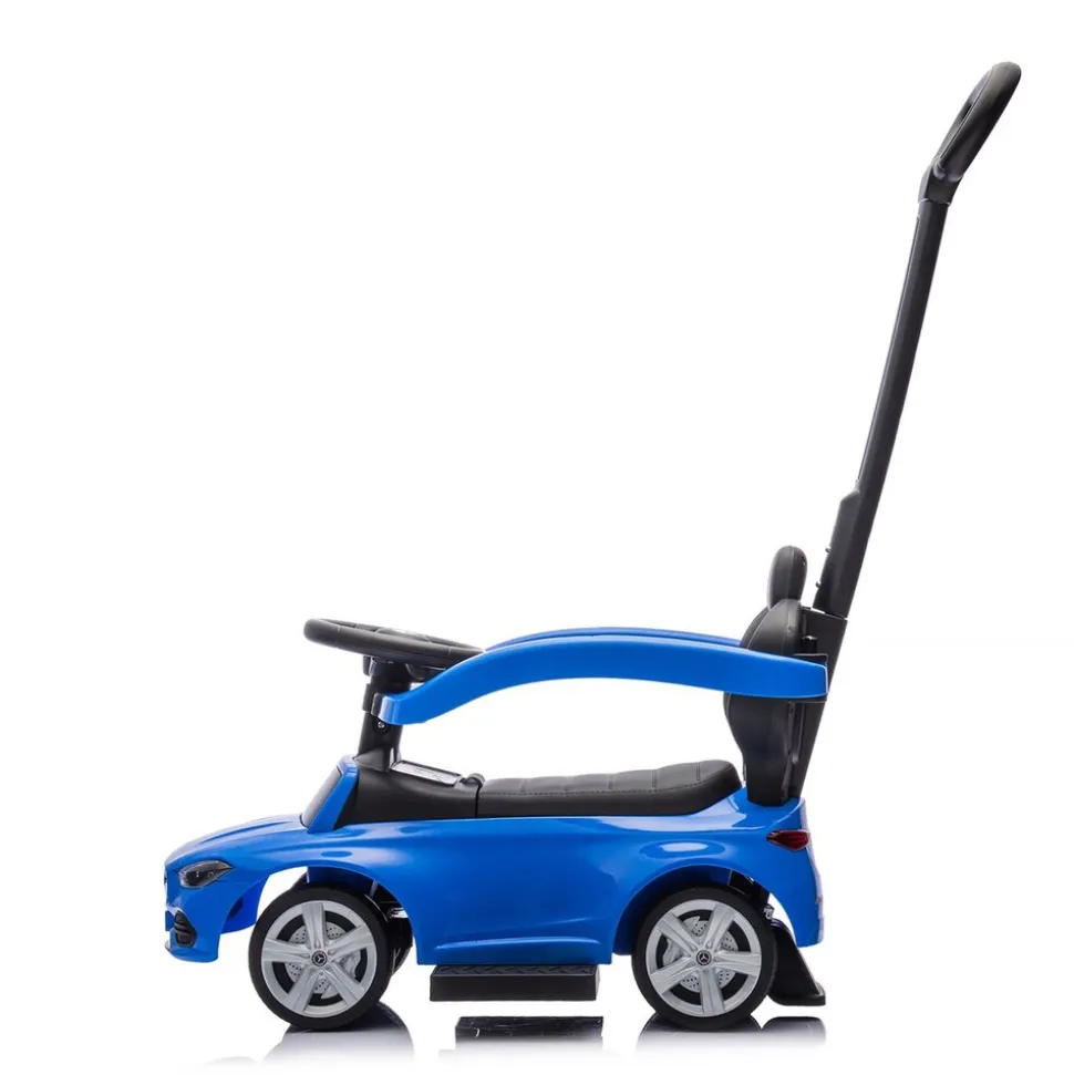 Chipolino Rutschauto Mercedes Benz C-Klasse Stauraum Fußstütze Schiebegriff Hupe blau