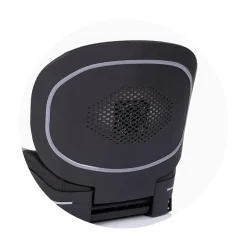 Chipolino Sitzerhöhung Genesis Smart i-Size 125-150 cm Isofix Kühlung Heizung schwarz