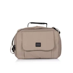 Chipolino Wickeltasche universal Vordertasche Schultergurt Reißverschluss Unisex beige